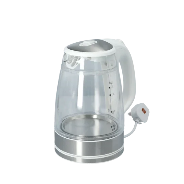 Stardust 1600W Double Wall Glass Kettle - Tashqila Stardust 1600W Double Wall Glass Kettle - Tashqila